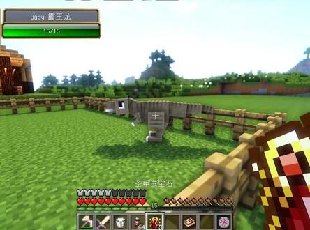 拿到圣甲虫宝石!!#我的世界 #minecraft #游戏 #小立的日常