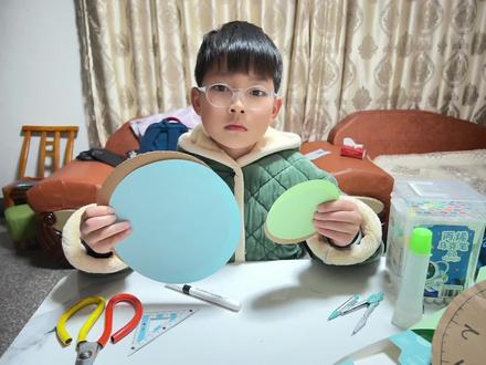 制作乘法口诀转盘#简单小手工 #手工作业