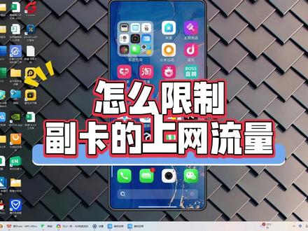 怎么限制副卡的上网流量?