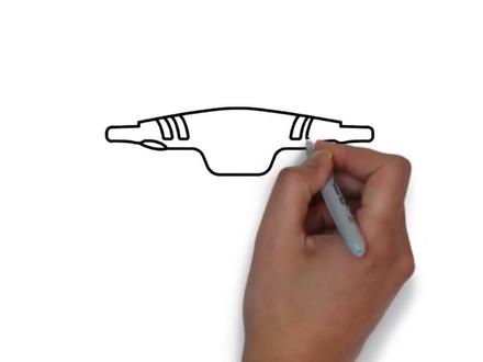 #潮流简笔画 简笔画大全 大疆无人飞机