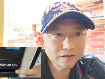 柯美打印机怎么设置IP地址完成电脑无线打印通用C226/C227/283等 #打印机维修 #复印机维修 #电脑知识 #柯美复印机