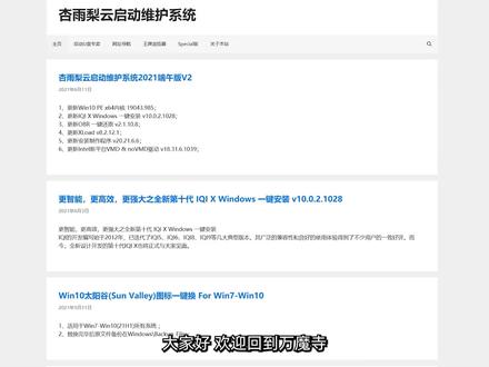 大家推荐测试的杏雨梨云PE维护工具,测试完发现也不错哦
