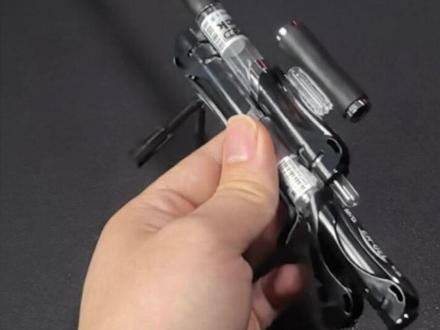 一把超级酷的圆珠笔桌面摆件#自制玩具 #手工diy #男人的玩具 #男人简单的快乐