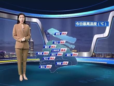 主播说天气 #主播说天气 #秋天 台风外围环流影响,明天下午转雨#上海