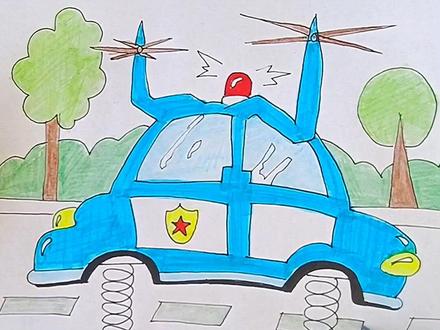 你的宝宝认为未来的车是什么样子呢?评论区写下来吧,看看是不是脑洞大开!#未来的警车 #简笔画 #卡通简笔画 #一起学画画 #热门推荐