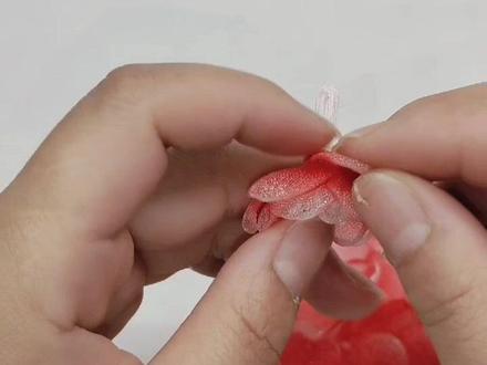 烧花发饰制作教程#抖音热门 #头饰发饰 #纯手工打造 @倾城饰品坊