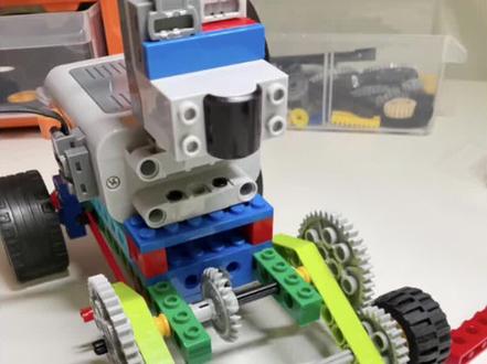 乐高小颗粒9686 《避震小车》#科教积木 #亲子教育 #乐高颗粒积木教程 #乐高小颗粒 #9686