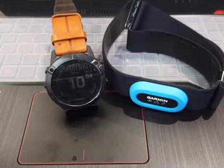 #garmin佳明 跑步、游泳搭配心率带。和手表连接配对一下即可。#跑步 #健身 #骑行 #游泳