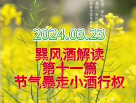 #巽风 #巽风酒 #二十四节气酒
节气暴走,小酒行权!操作指南…