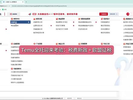 Temu税费新规+欧盟征税,解读和意见