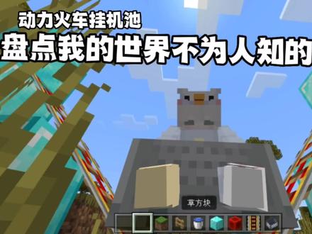 我的世界:盘点我的世界不为人知的挂机池 #我的世界