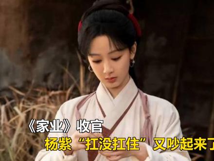 《家业》收官,杨紫“扛没扛住”又吵起来了 《家业》收官,杨紫“扛没扛住”又吵起来了