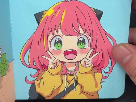 第一本翻翻乐竣工啦#画画 #画画其实很简单 #手绘 #跟着抖音学画画 #2026