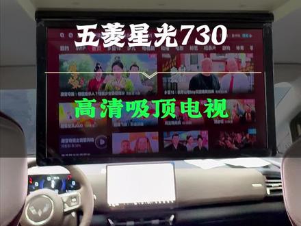五菱星光 730 加装专车专用高清 吸顶电视,19 寸的大屏 #五菱星光730改装 #五菱星光730吸顶电视 #五菱星光730地板 #豫车家商改#商务车地板生产厂家
