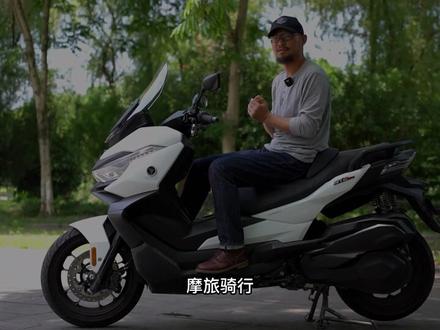 “国产宝马踏板”无极SR4MAX试驾报告(二) #踏板车 #SR4MAX #摩托车 #C400GT