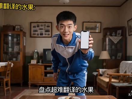 #ai创作浪潮计划 #AI翻译 #谐音梗 #搞笑天花板 评论区打出来你还知道哪些更难的水果名字!