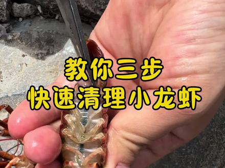 你们都是怎么清理小龙虾的,我是这样清理的#小龙虾 #龙虾季