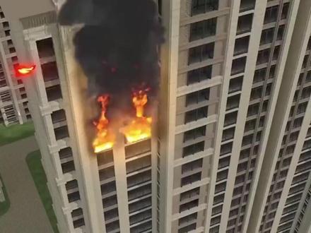 高层火灾如何逃生?