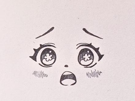 惊讶表情怎么画#简笔画 #画画#日常瞎画 #自学画画打卡 #内容启发搜索