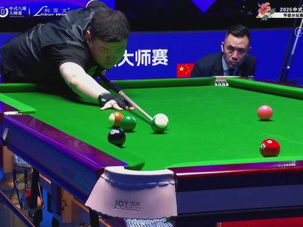时隔一年孔德京再次登上乔氏大师赛的最高领奖台夺得冠军以大比分领先战胜陈思明#台球 #台球是一种生活 #孔德京 #台球技巧 #抖音精选