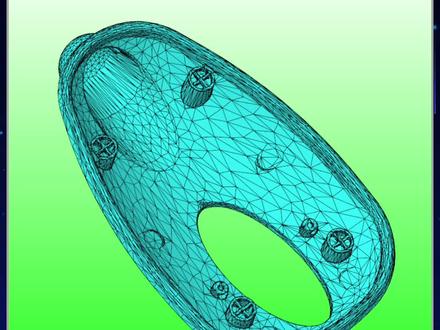 Creo导入模型,摆坐标,小平面,抄数,proe#产品设计 #结构设计 #creo #proe #机械专业