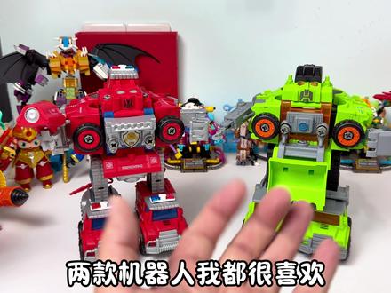 玩具店买环卫机器人 #变形玩具