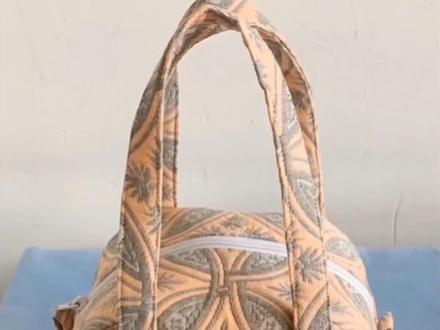 #手工 #包包 #制作过程
布头制作手提包教程与尺寸