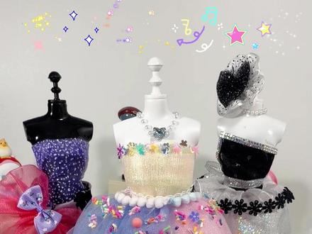 炫彩童趣糖果裙,太田美啦~假闺蜜VS好闺蜜 #娃衣 #潮玩 #女孩玩具 #手工diy