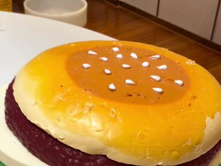 #硅胶捏捏 #手工diy 巨大汉堡捏捏