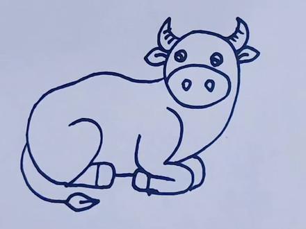 简笔画大牛#创作者分成计划 #一学就会的简笔画#儿童简笔画