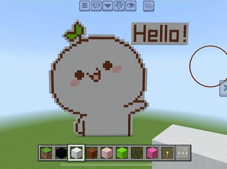 Hello!#长草颜团子 #我的世界