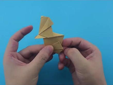 #折纸 #手工折纸 #手工diy #手工 玩物益智儿童手工折纸diy,勤动手多思考,折纸小狗,折纸立体狗哈士奇