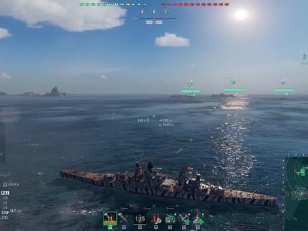 战舰世界:荷兰九级巡洋舰,约翰!卡山?不存在的,就是冲! #军舰 #steam游戏 #游戏