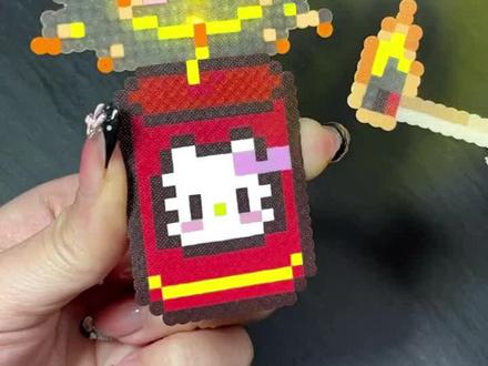 烟花🎇拼豆|教程#我染上了拼豆 #拼豆 #拼豆图纸 #拼豆豆 #要拼就拼融合豆