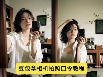 慵懒风拿相机拍照口令教程来了 AI拍照生成图片口令 豆包AI口令白衬衫 豆包拿相机拍照口令 豆包生成微醺写真指令 豆包人物写真AI指令拿相机 豆包生成照片指令 AI指令手拿照相机 AI个性胶片人像 豆包口令复制的文案 豆包人物写真指令 豆包写真指令 #慵懒风 #拿相机拍照 #豆包p图 #豆包ai #豆包出大片有两把刷子