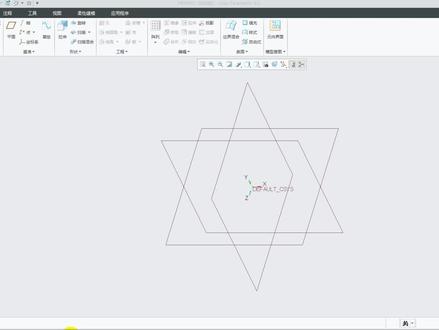 CAD 2D图导入CREO建模画图思路方法 CREO选择性粘贴使用技巧 #cad教程 #proe