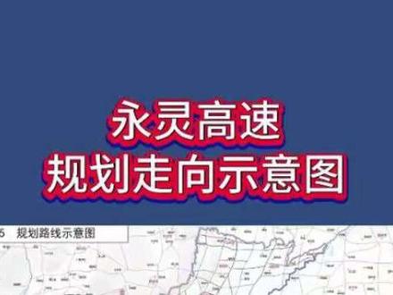 永灵高速规划走向示意图#高速公路#河南#永城#灵宝#司机