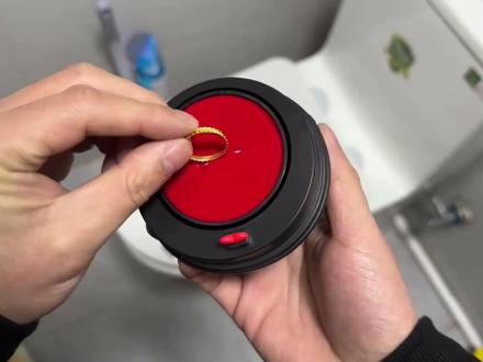 【新年礼物】原创惊喜翻转机关戒指盒奶茶杯盖戒指盒情人节礼物表白 #新年礼物