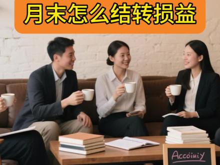 讲讲月末结转损益的逻辑#会计 #会计实操 #结转