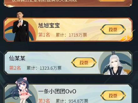 冲🦆@旭旭宝宝 #斗鱼年度十大巅峰主播