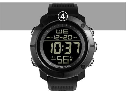 100元以下的电子手表推荐,闹钟设置讲解,50米防水#智能手表 #手表 #手表推荐 #学生手表推荐 #学生党好物推荐