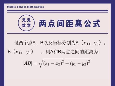 【函数解题技巧】两点之间距离公式的巧用✅
#初中数学 #数学思维 #关注我每天坚持分享知识 #数学 #必考考点