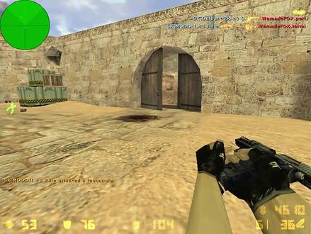 CS1.6后期的瑞典天才型狙击手Delpan在dust2上的精彩AWP狙击秀