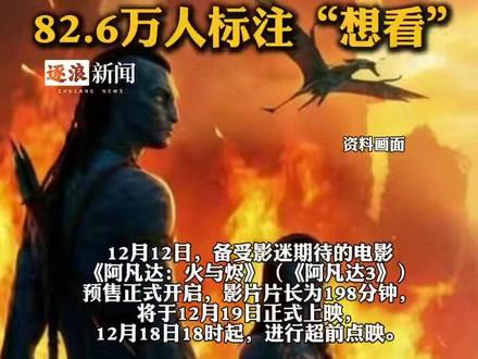 电影《阿凡达3》12月19日正式上映 已开启预售