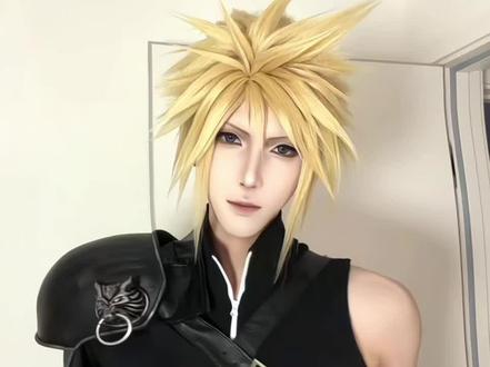 双击领取鸡蛋糕 #cos #克劳德 #ff7 #最终幻想 #终冬摇