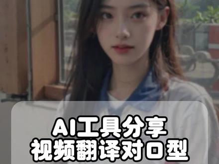 AI应用—视频翻译对口型#Ai #AI工具 #AI工具免费分享 #视频翻译 #对口型