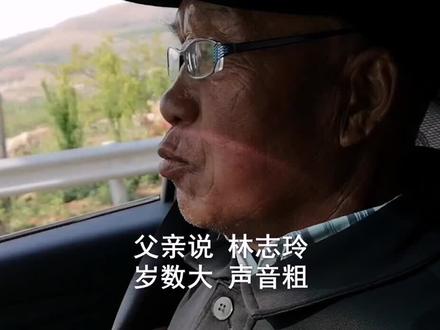 换了父亲的手机第一次导航,默认是林志玲的声音,父亲说林志玲岁数大、声音粗,大家怎么看?我和父亲的环中国旅行