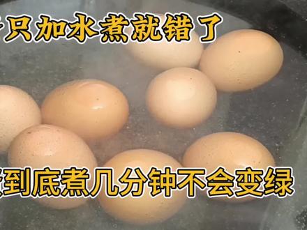 煮鸡蛋时,千万别只加水煮了,多加两调料,不破壳,营养还不流失 #鸡蛋 #煮鸡蛋 #煮鸡蛋煮多久 #美食