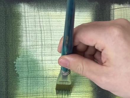 水彩勾线技巧! #画画 #水彩 #勾线笔