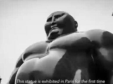 法国索邦先贤祠前的巨像《蒙古人-站》申红飙雕塑安装。超喜欢的中国艺术家。杭州阿里巴巴总部也有一件。#当代艺术 #艺术展览 #艺术欣赏 #装置艺术 #视觉冲击